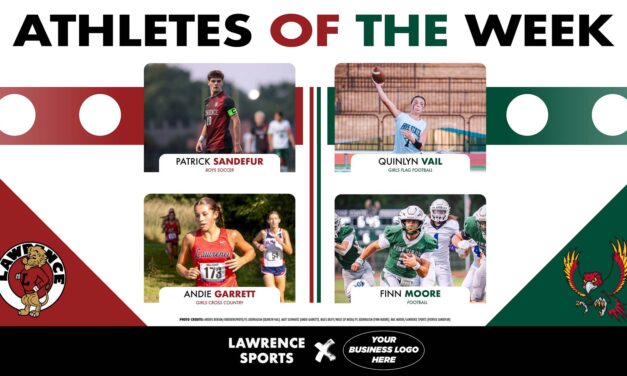 Lawrence Sports Athletes of the Week, Start of Fall Season Through Sept. 6