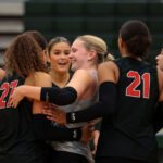PHOTOS: Lawrence volleyball in triangular at De Soto