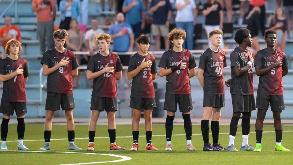 Lawrence boys soccer vs. Shawnee Mission Northwest-1