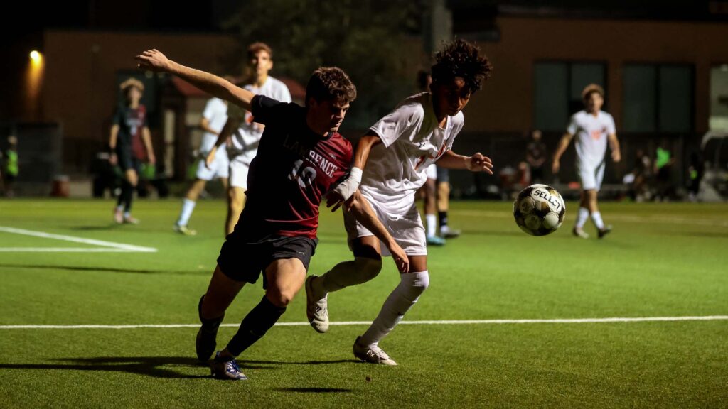 Lawrence boys soccer vs. Shawnee Mission Northwest-16