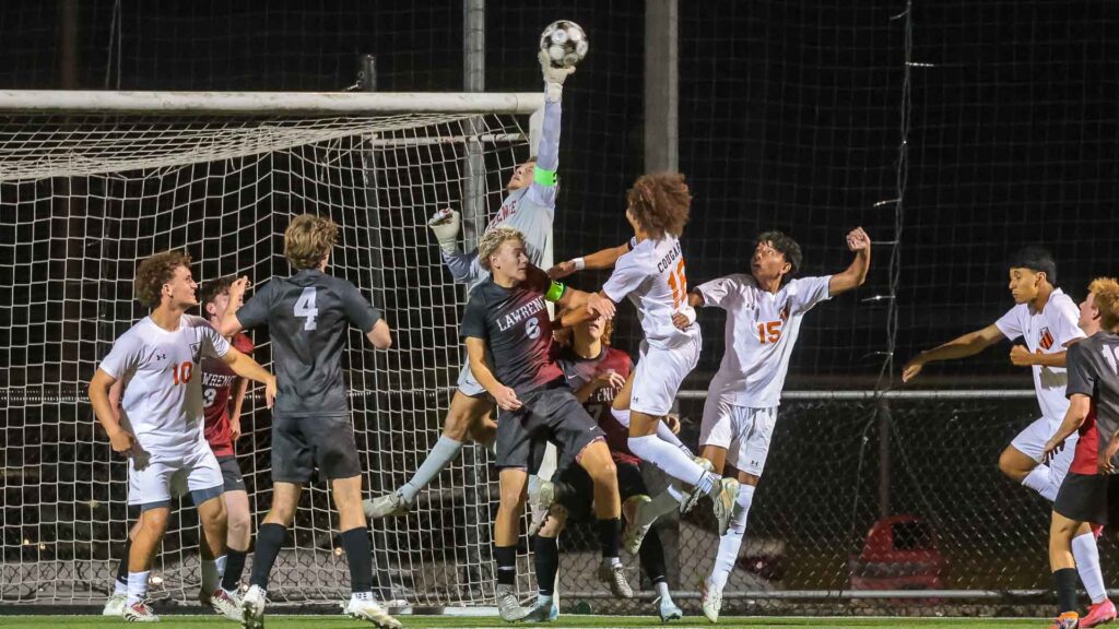 Lawrence boys soccer vs. Shawnee Mission Northwest-3