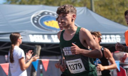Free State boys cross country squad places runner-up in Sunflower League championship meet at Rim Rock; Lawrence High’s Schwartz posts strong showing