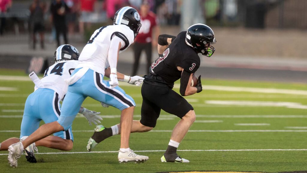 Lawrence High football vs. Shawnee MIssion East, Week 5-10