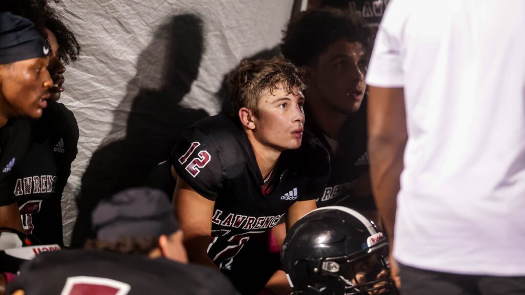 Lawrence High football vs. Shawnee MIssion East, Week 5-25
