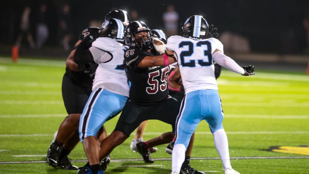 Lawrence High football vs. Shawnee MIssion East, Week 5-26