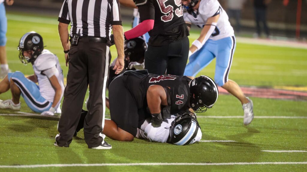 Lawrence High football vs. Shawnee MIssion East, Week 5-27