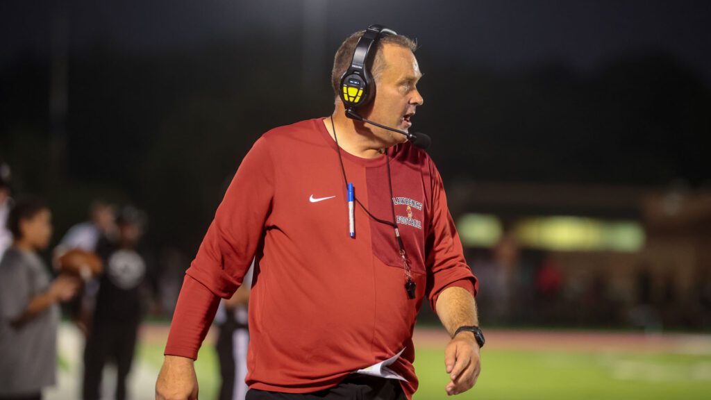 Lawrence High football vs. Shawnee MIssion East, Week 5-29