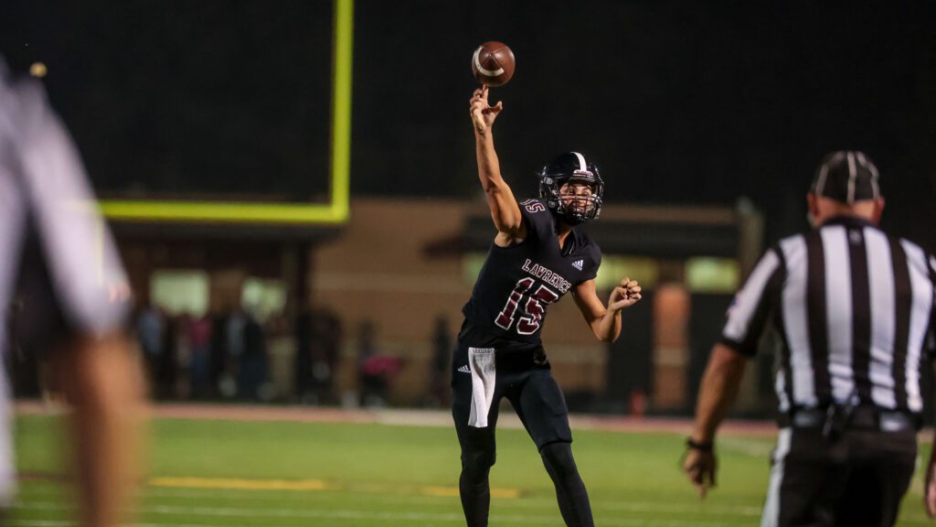 Lawrence High football vs. Shawnee MIssion East, Week 5-50