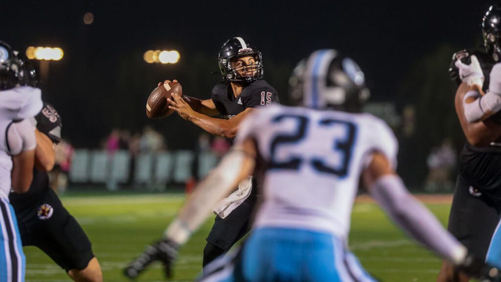 Lawrence High football vs. Shawnee MIssion East, Week 5-55