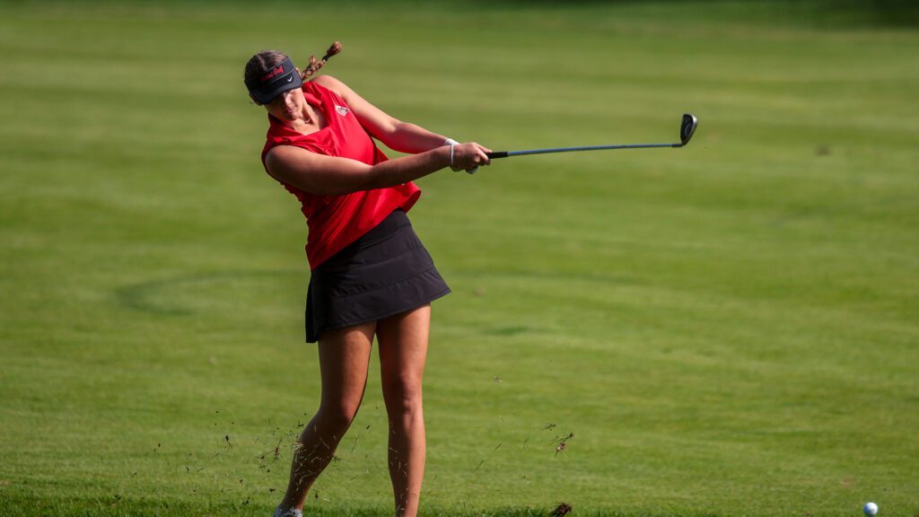Lawrence and Free State girls golf at Eagle Bend Golf Course-10