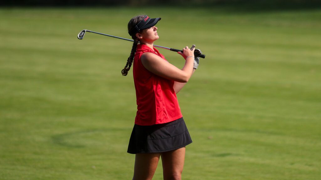 Lawrence and Free State girls golf at Eagle Bend Golf Course-11