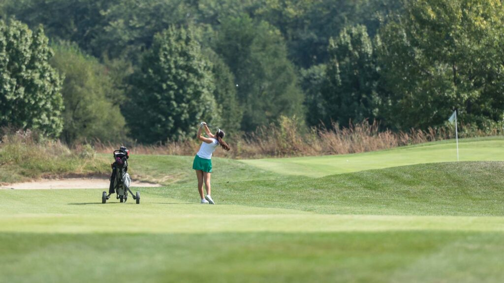 Lawrence and Free State girls golf at Eagle Bend Golf Course-29