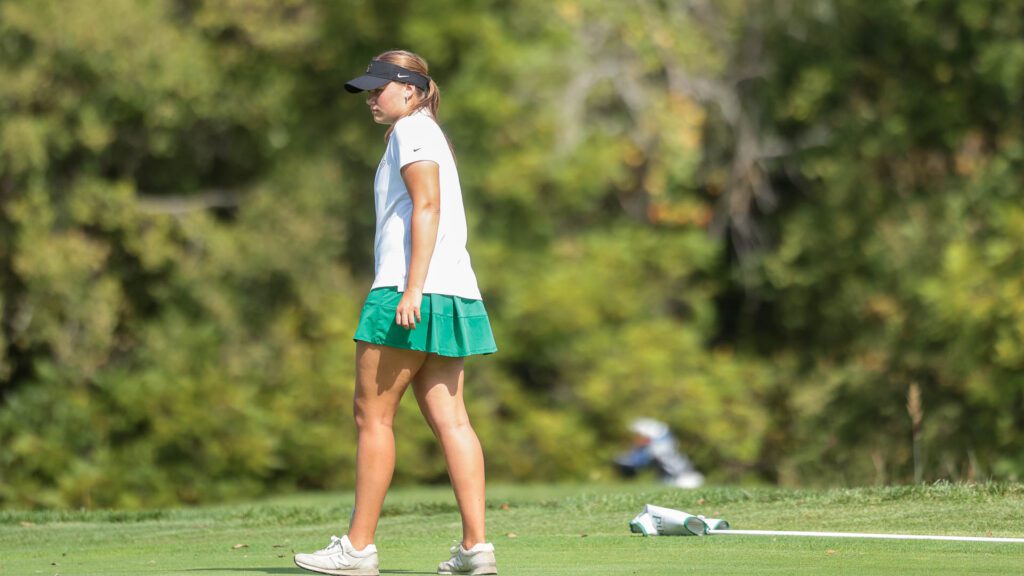 Lawrence and Free State girls golf at Eagle Bend Golf Course-33
