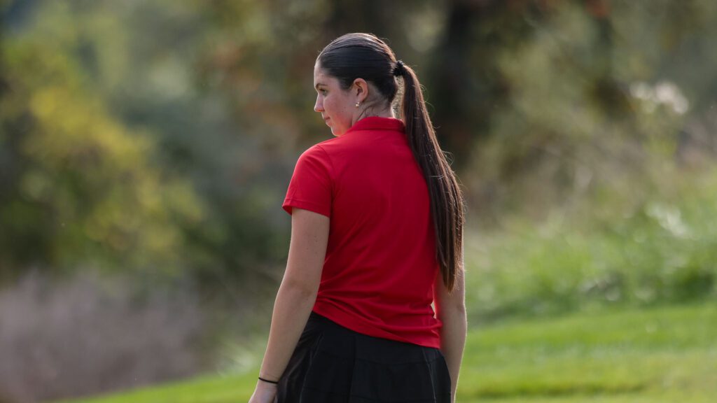Lawrence and Free State girls golf at Eagle Bend Golf Course-5