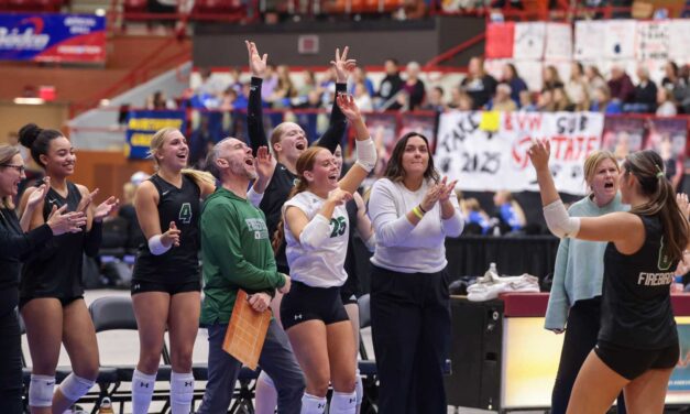 Worth the Fight: Free State volleyball ends season in state tourney pool-play; coaches, players proud of journey