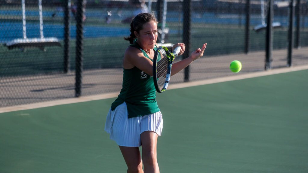 Free State girls tennis 6A state runner-up, action shots-23