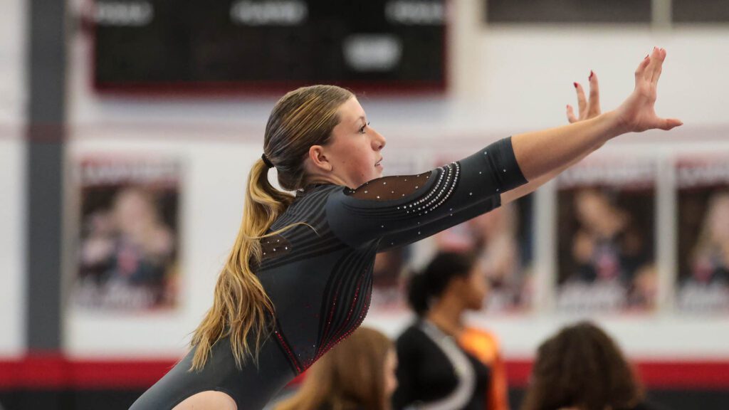 Lawrence, Free State FireLions Gymnastics at Sunflower League championship meet-31