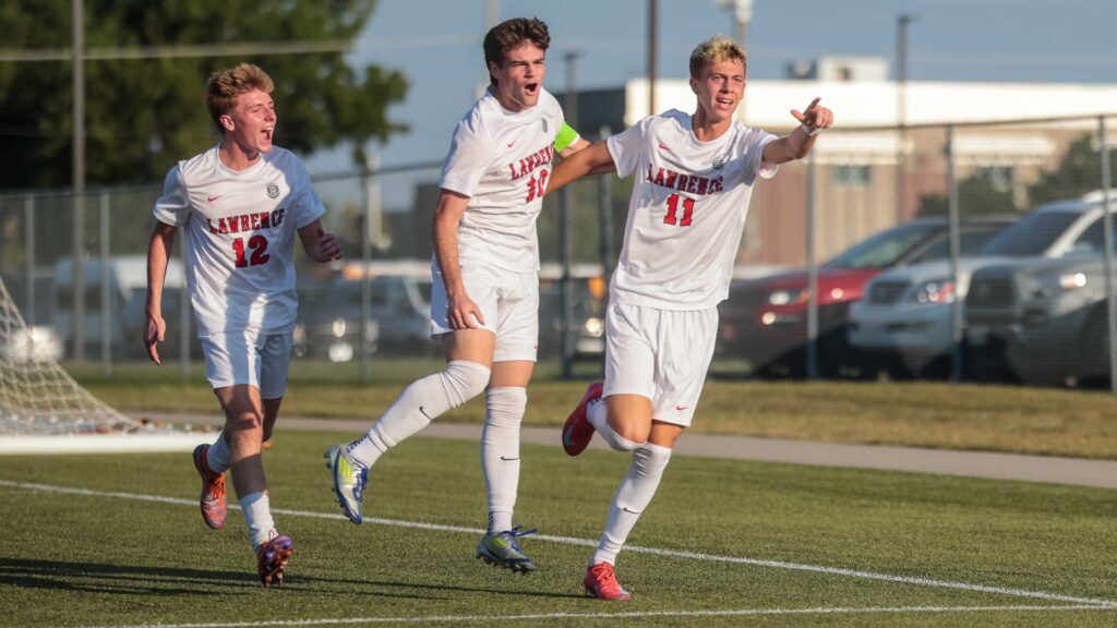 Lawrence High boys soccer vs. Olathe West-15