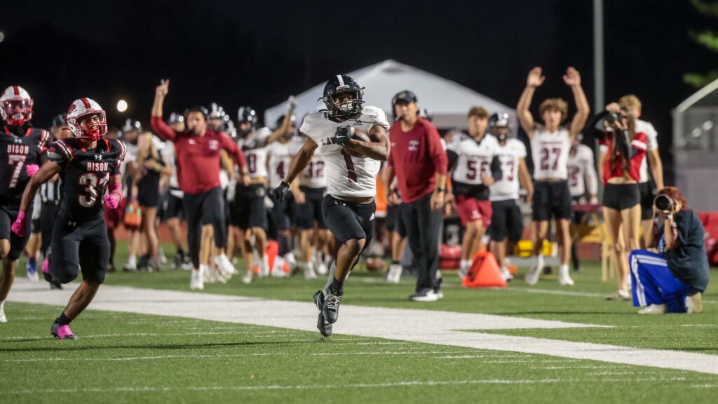 Lawrence High football vs. Shawnee Mission North, Week 7-18