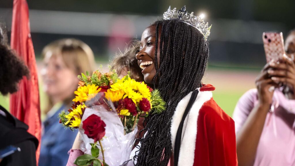 Lawrence High homecoming ceremony-69