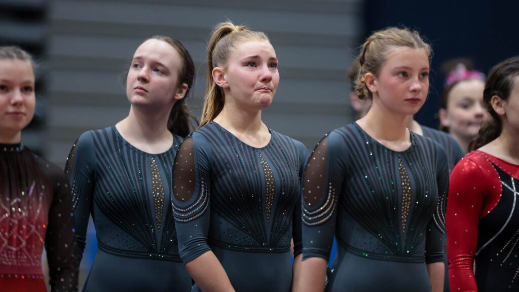 Lawrence and Free State FireLions Gymnastics at state-16