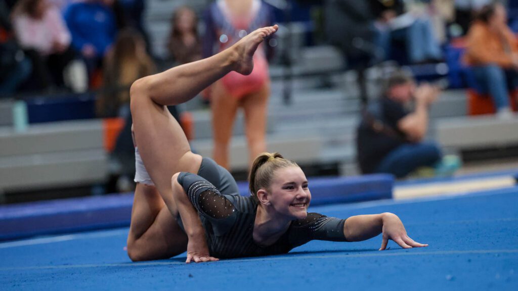 Lawrence and Free State FireLions Gymnastics at state-187