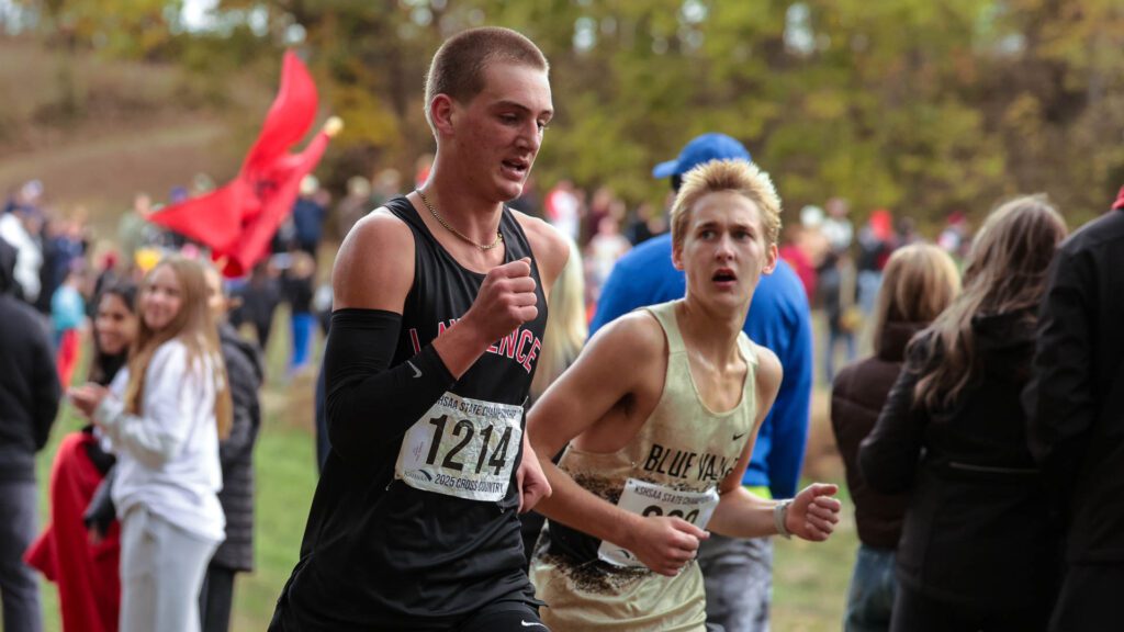 Lawrence and Free State XC at state-158