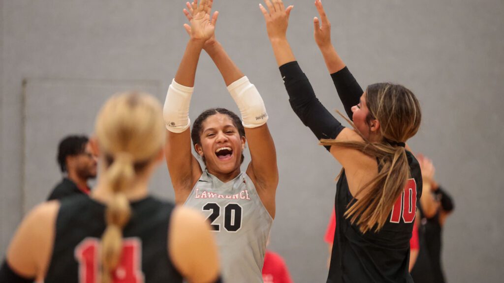 Lawrence volleyball vs. Olathe Northwest-8