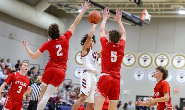 Sy-onara: Eudora’s Thomas sinks half-court buzzer-beater to defeat Ottawa, 52-51