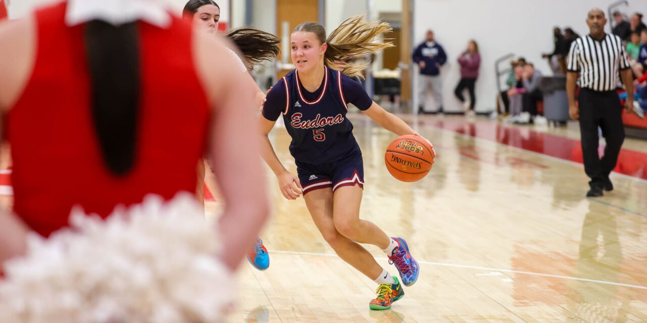 Eudora girls cruise to 62-43 win over league rival Baldwin